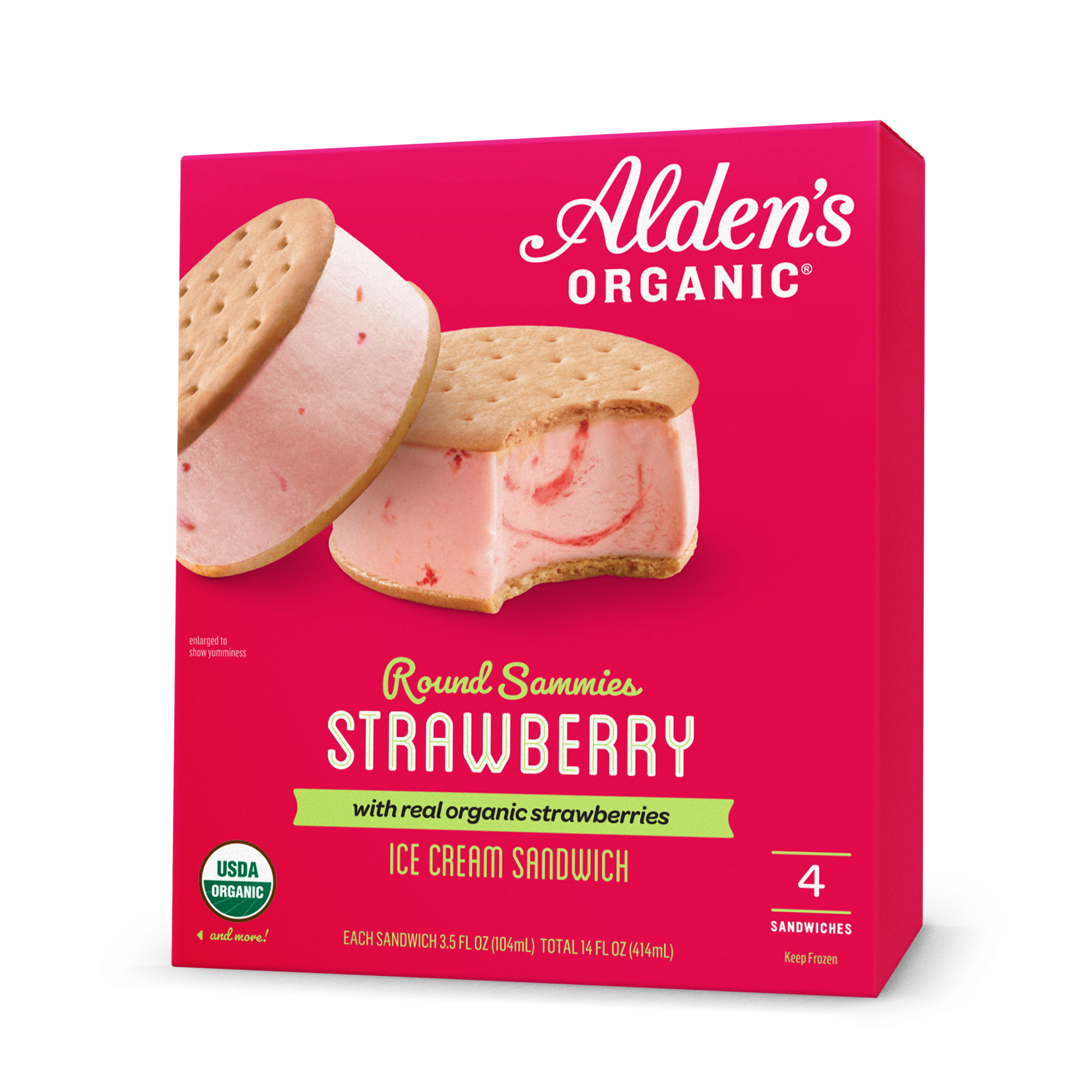 Strawberry Round Sammies – Alden's Organic