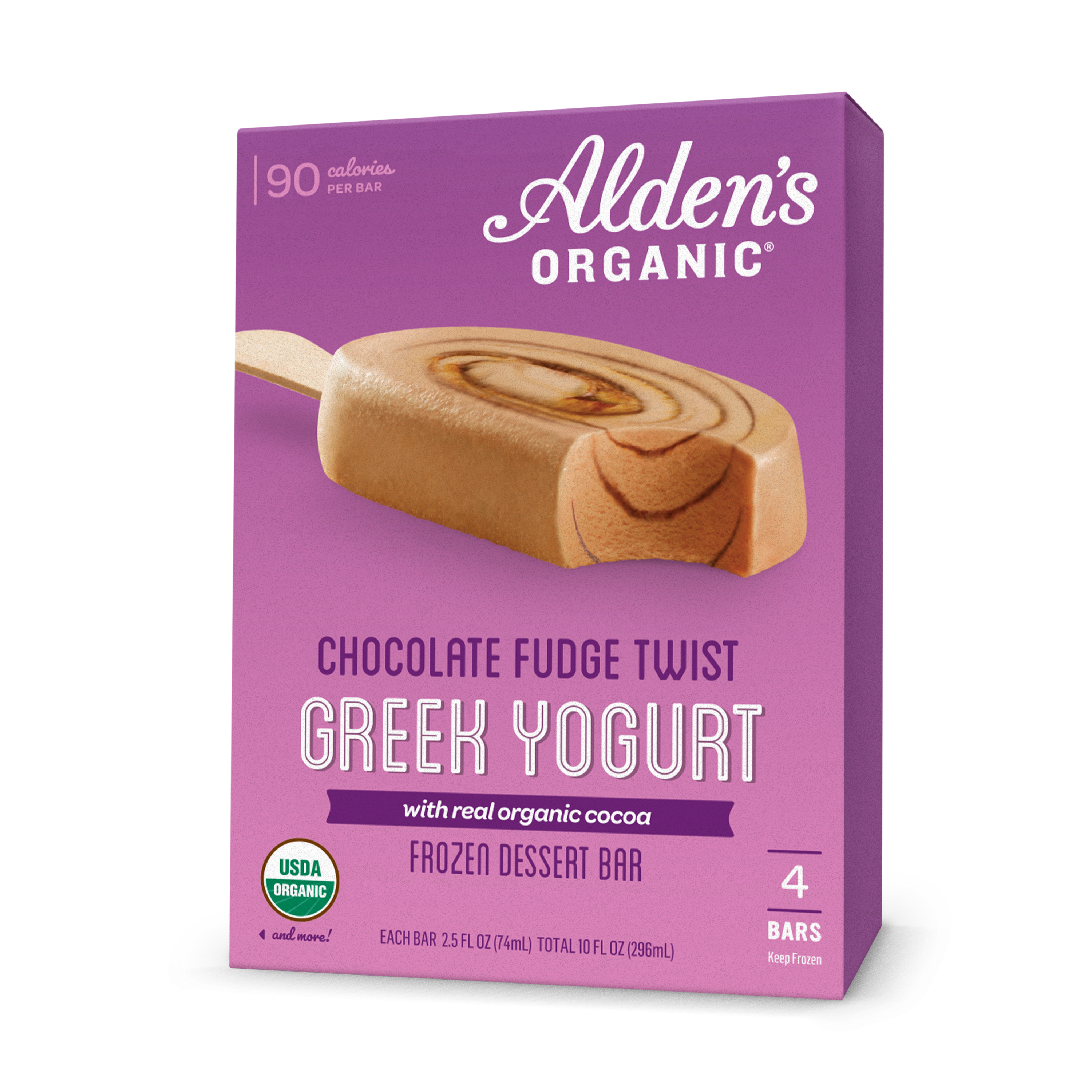 Chocolate Fudge Twist Bar – Alden's Organic