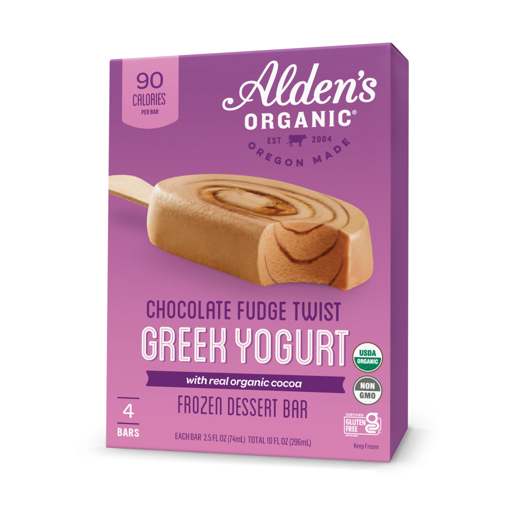 Chocolate Fudge Twist Bar – Alden's Organic Chocolate Fudge Twist Bar – Alden's Organic