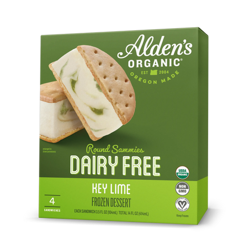 Dairy Free Key Lime Round Sammies