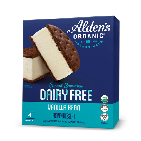 Dairy Free Vanilla Bean Round Sammies