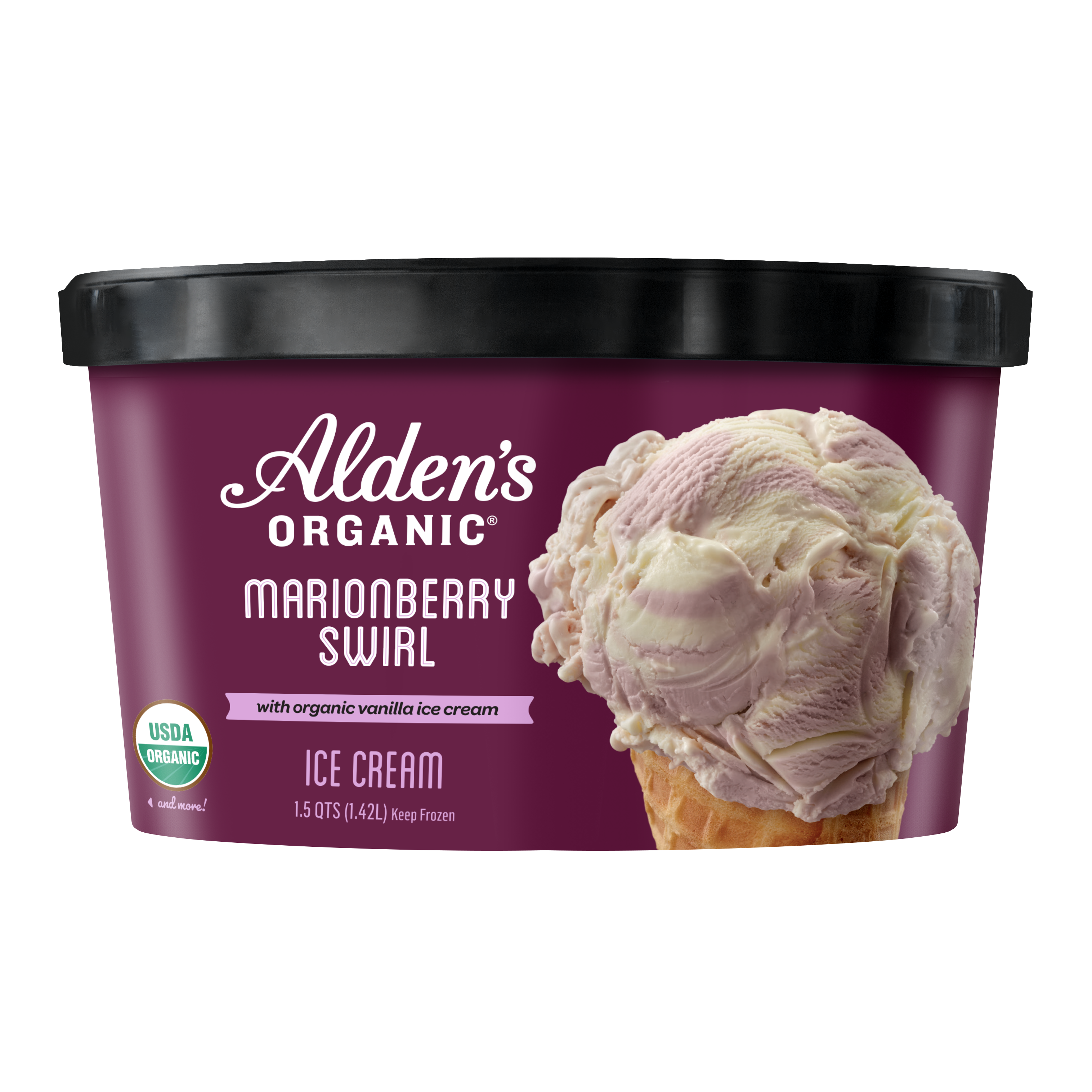 Marionberry Swirl – Alden's Organic