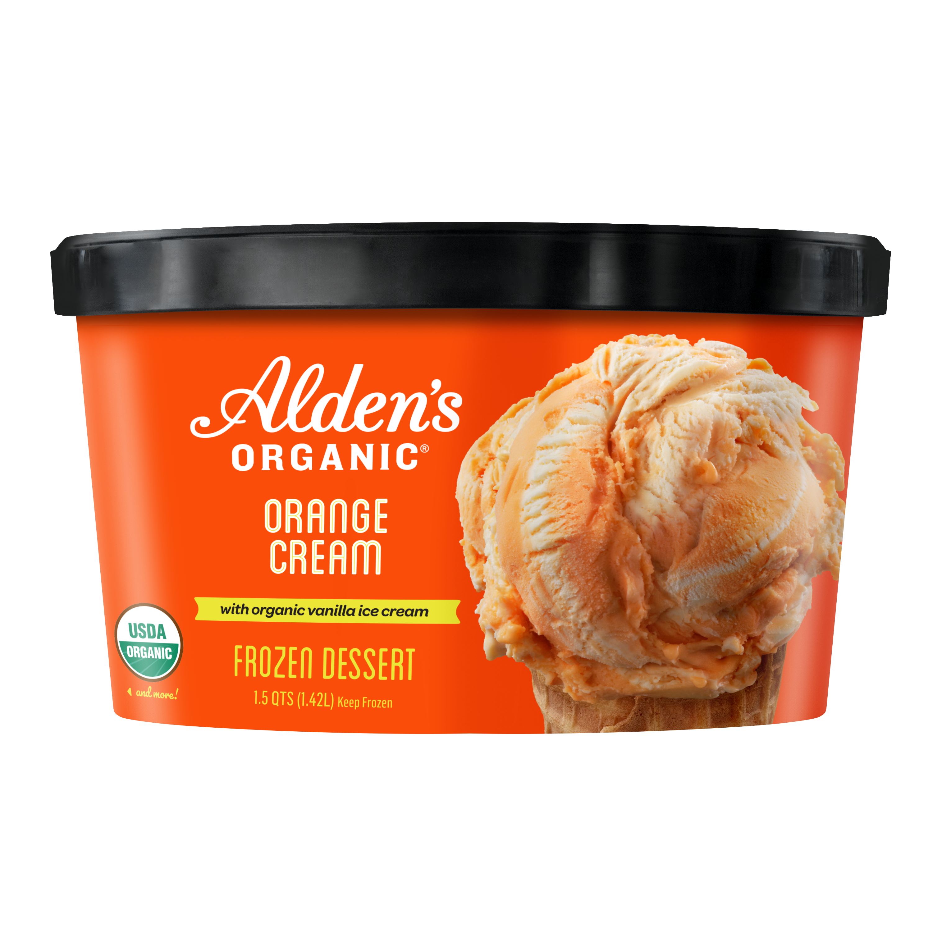 Orange Cream Sqround – Alden's Organic