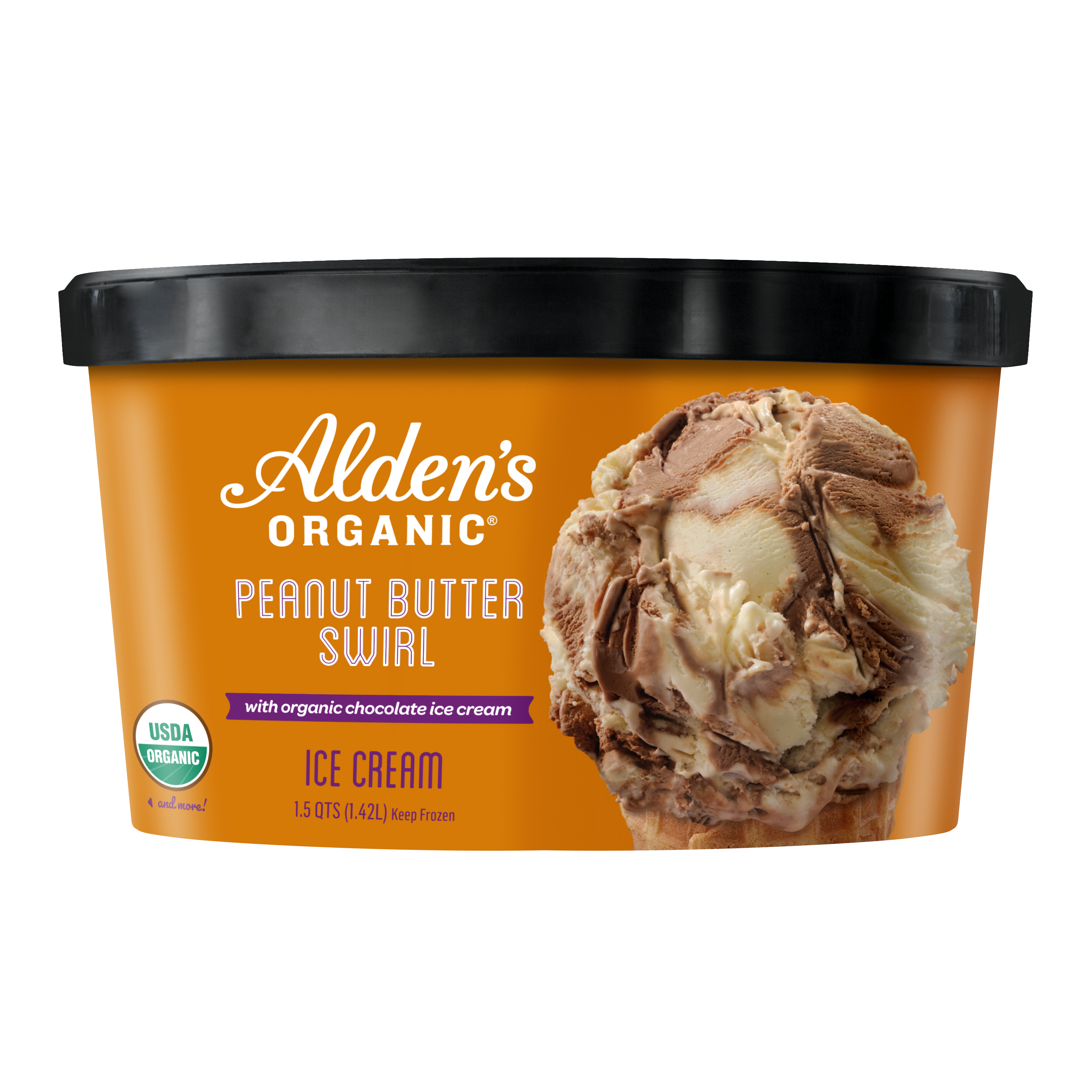 Peanut Butter Swirl – Alden's Organic