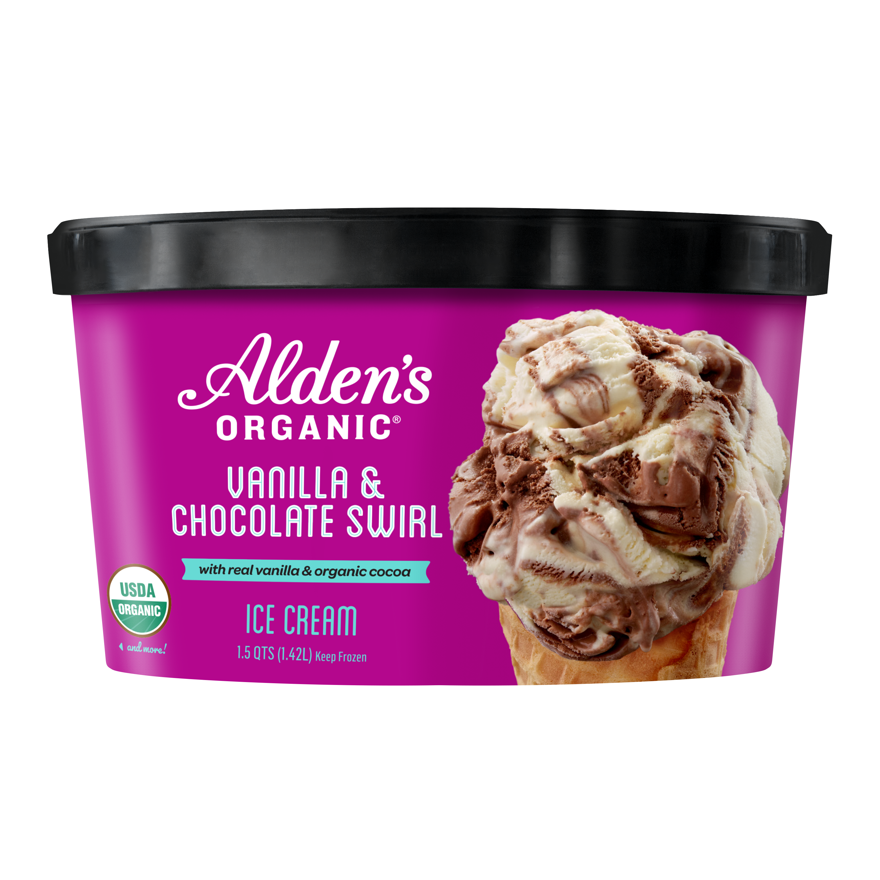 Vanilla & Chocolate Swirl Sqround – Alden's Organic