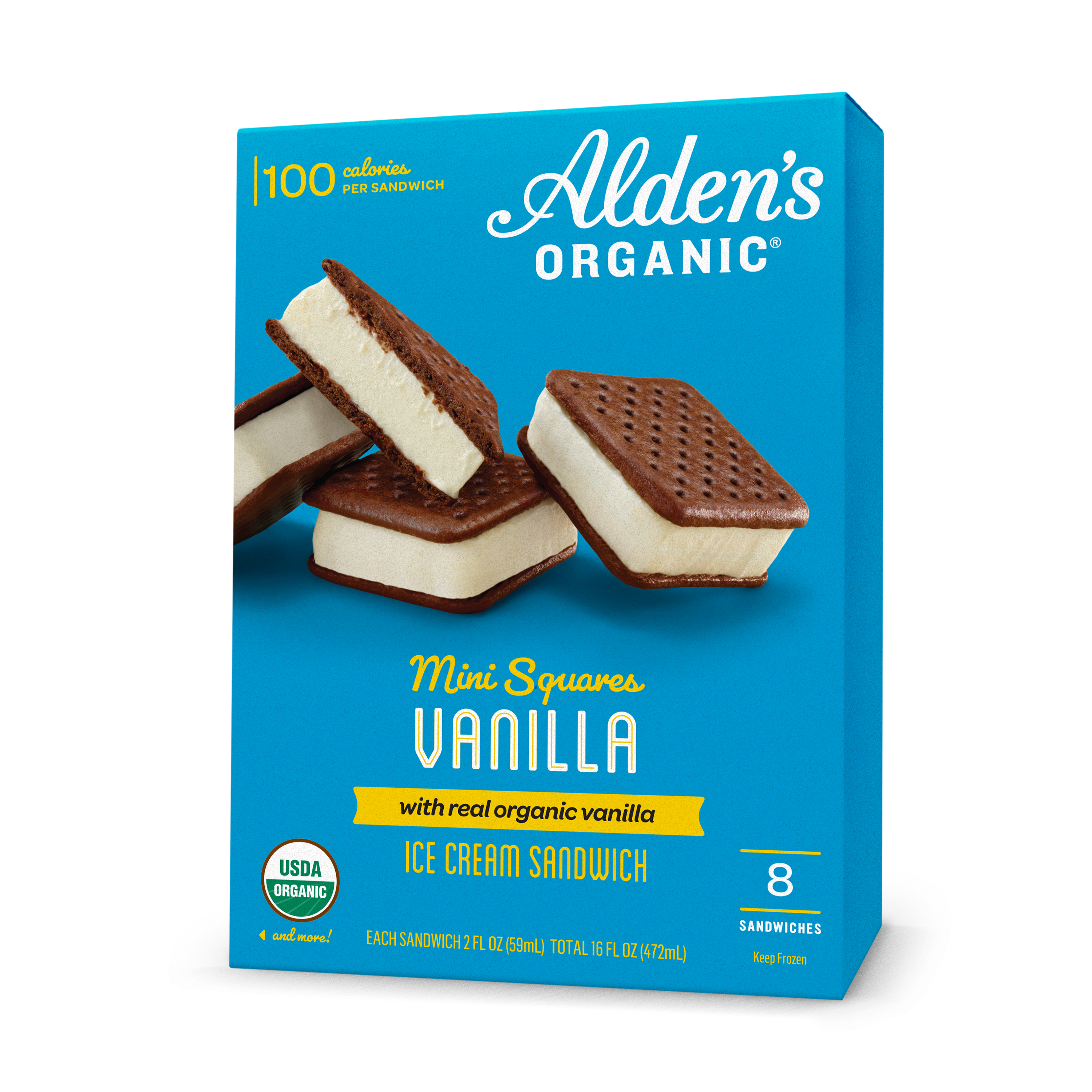 Vanilla Mini Squares – Alden's Organic