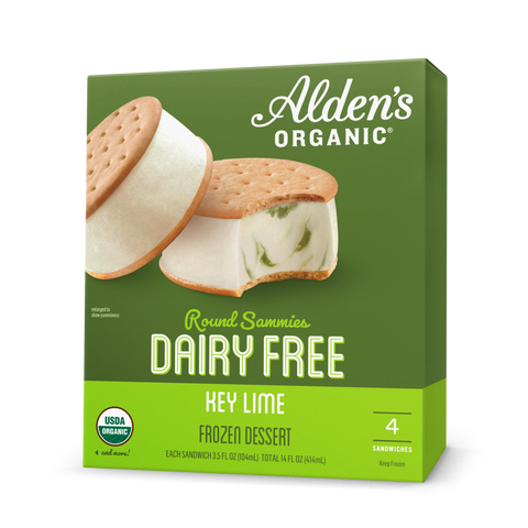 Dairy Free Key Lime Round Sammies