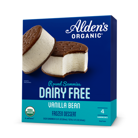 Dairy Free Vanilla Bean Round Sammies