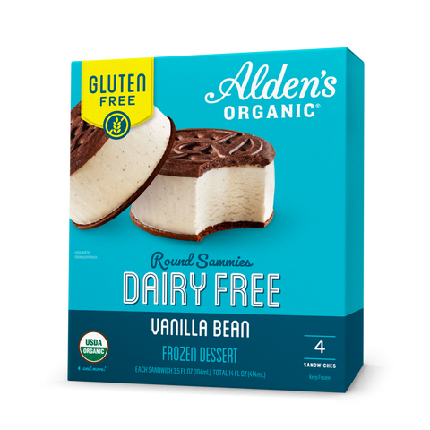 Dairy Free Gluten Free Vanilla Bean Round Sammies