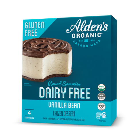 Dairy Free Gluten Free Vanilla Bean Round Sammies